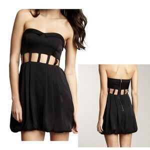 Keepsake the Label Black Here and Now Bubble Night Out Dress 6 Y2k 2000s